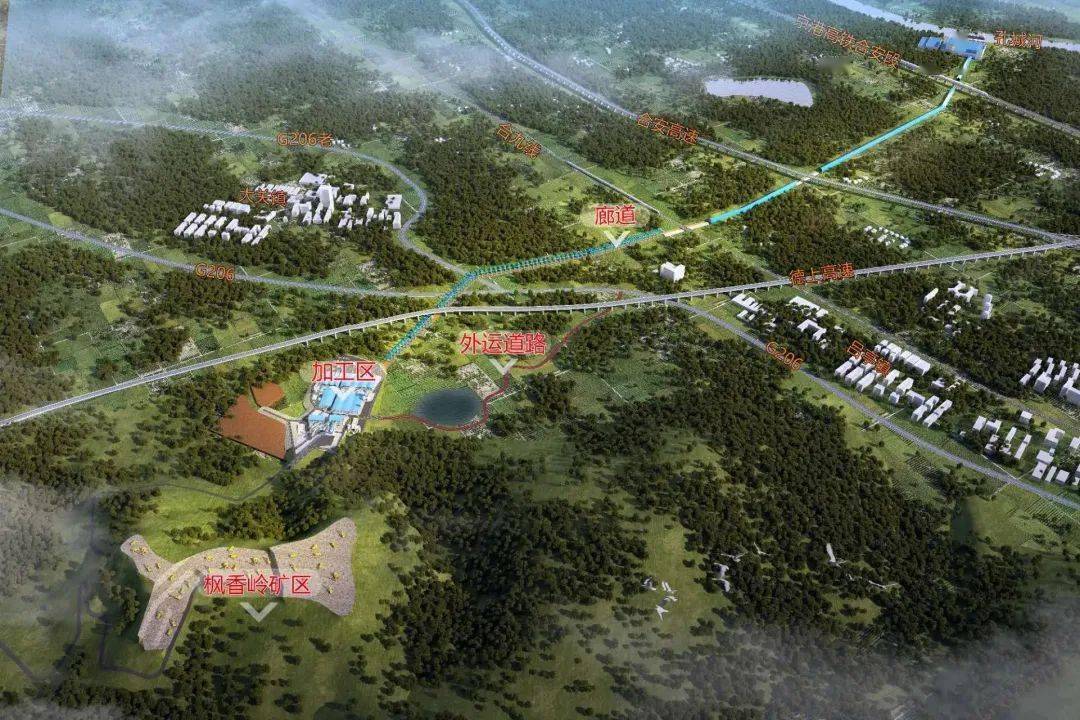 年底投产132亿中标！年产980万吨！中铁二十三局安徽承建最大砂石矿山开工！(图1)