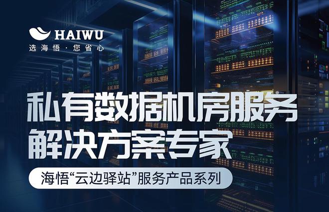 海悟云私有数据中心托管以IaaS基础设施层构建企业数字化建设系统(图3)