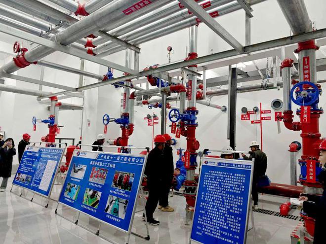 “施工标准化安全防火线年度三门峡市建设工程消防标准化施工观摩会顺利召开(图2)