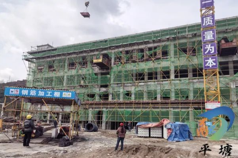 平塘县公共实训基地将于5月底投建完成(图1)