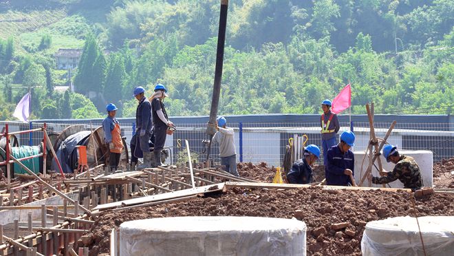 芦山220千伏输变电工程全面提速建设(图1)
