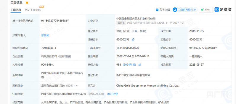 起底6名大学生遇难矿业公司：曾被查27项隐患、去年违建被罚约50万元(图1)