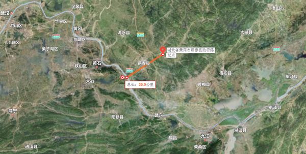 125亿吨、7000万吨年砂石矿迎长江黄金水道出口中电建蕲春绿色建材码头竣工验收(图1)