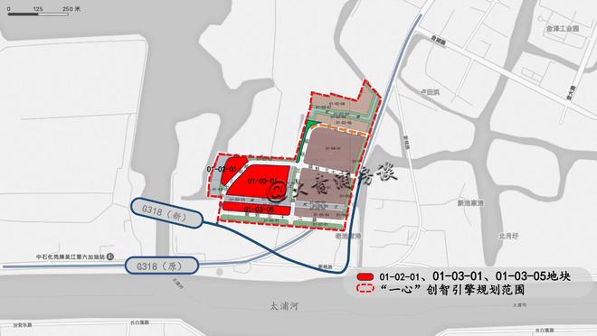 总投资约28亿水乡客厅创智引擎二期商办地块新建工程施工招标(图2)
