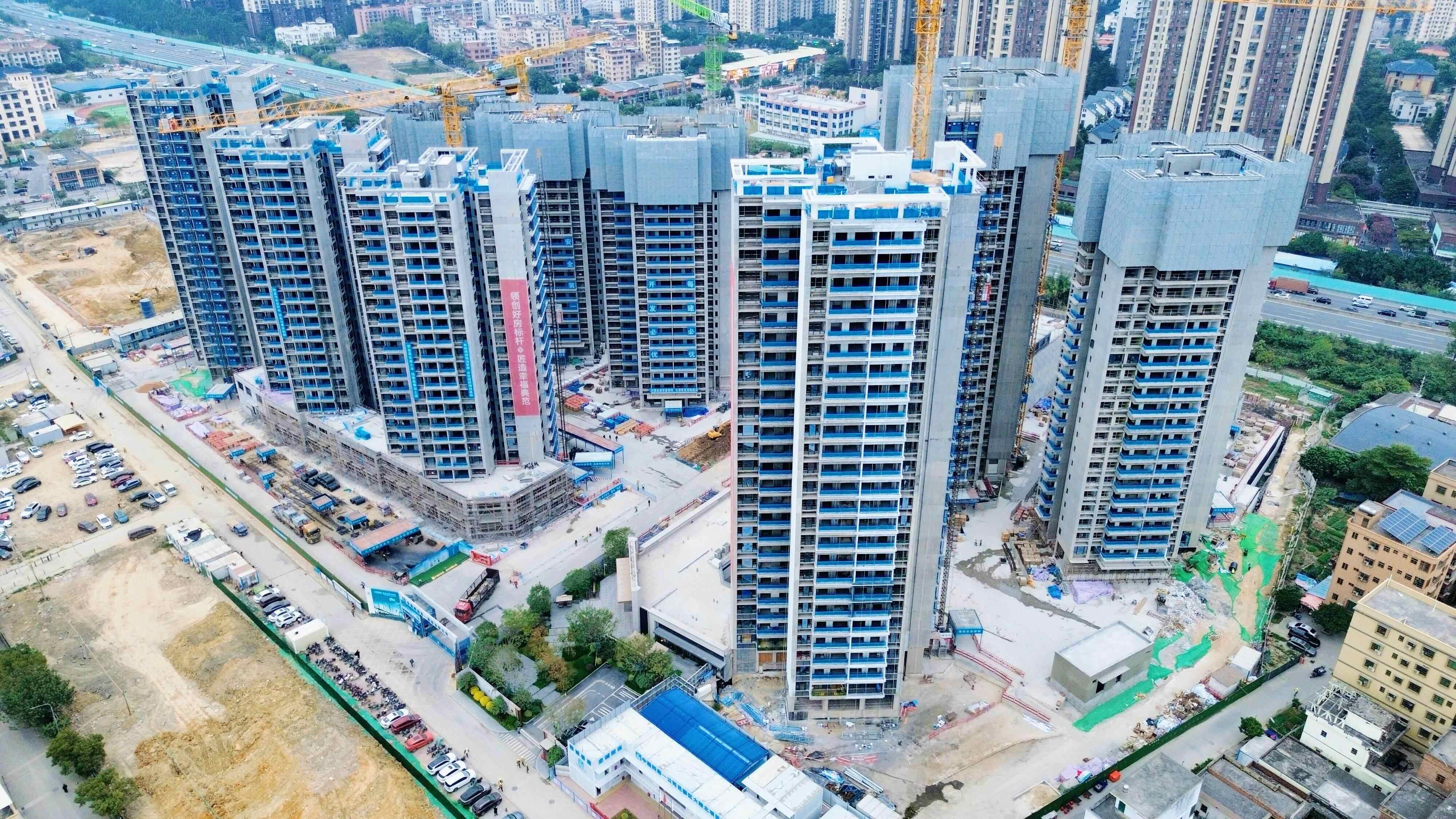 新年加油干！广州建筑工地热火朝天冲刺项目节点(图1)