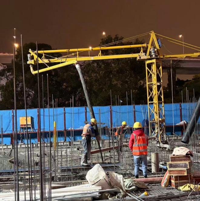 坚守一线抢春光中建海峡厦门湖里两大项目奋战“开门红”(图2)