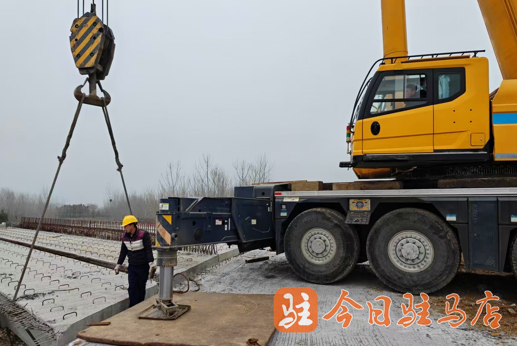 国道107驻马店境东移改建工程南段桥梁施工稳步推进(图2)