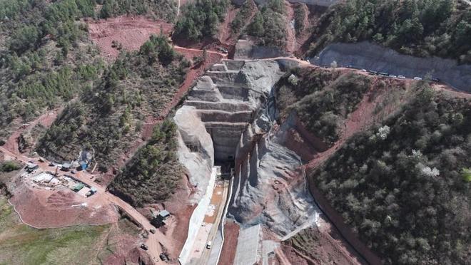凉山喜德：米市水库建设加快建成后总库容达1．63亿立方米(图2)