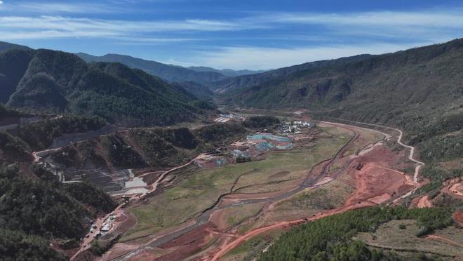 凉山喜德：米市水库建设加快建成后总库容达1．63亿立方米(图1)